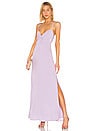 view 1 of 3 Judith Knot Front Maxi Dress in Lavender