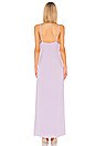 view 3 of 3 Judith Knot Front Maxi Dress in Lavender