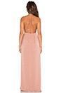 view 4 of 4 Halter Neck Maxi Dress in Burnt Orange