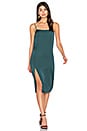 view 1 of 3 Midi Slip Dress in Emerald