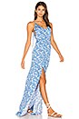 view 2 of 3 Kena V Neck Maxi Dress in Petite Floral