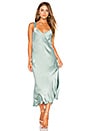 view 1 of 3 Ally Midi Slip Dress in Jade