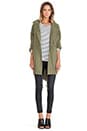 view 1 of 6 Oversized Survival Jacket in Military Green