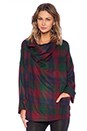 view 2 of 4 Wrap Jacket in Red Plaid