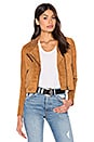 view 1 of 7 Stella Moto Jacket in Cognac
