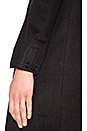view 5 of 5 Vinnie Duster Overcoat with Faux Fur Trim in Black