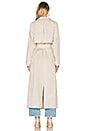 view 4 of 5 Bella Unstructured Trench Coat in Flax