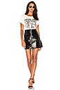 view 4 of 4 Sophie Patent Leather Skirt in Black