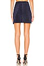 view 3 of 4 Camden Suede Mini Skirt in Navy
