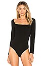 view 2 of 5 Berta Bodysuit in Black