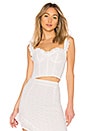 view 1 of 4 x REVOLVE Bustier Top in Cream Eyelet