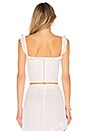 view 3 of 4 x REVOLVE Bustier Top in Cream Eyelet