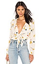 view 1 of 5 Daria Bodysuit in Cream Tossed Floral
