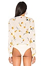view 4 of 5 Daria Bodysuit in Cream Tossed Floral