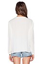 view 3 of 4 Peasant Top in Cream