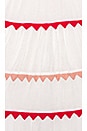 view 4 of 4 Marieta Dress in White & Red