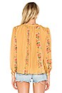view 3 of 5 Katie Blouse in Spring Flower Gold
