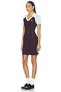 view 2 of 4 Sporty Rib Dress in Aubergine
