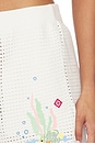 view 6 of 7 Oasis Crochet Beach Shorts in Oasis