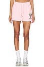 view 1 of 6 Tennis Club Classic Shorts in Pink Loopback