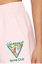 view 6 of 6 Tennis Club Classic Shorts in Pink Loopback