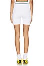 view 4 of 6 Seamless Short in White