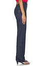 view 4 of 7 Selvedge Embroidered Laurel Jeans in Indigo