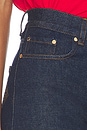 view 7 of 7 Selvedge Embroidered Laurel Jeans in Indigo