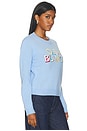 view 2 of 5 COMBINAISON STACKED LOGO  in Baby Blue