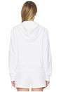 view 4 of 6 SUDADERA WAVES MONOGRAM ZIP UP in White