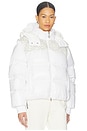 view 3 of 6 Puffer With Removable Sleeves in White