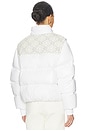 view 5 of 6 Puffer With Removable Sleeves in White