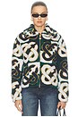 view 1 of 6 Fleece Jacket in Casablanca Monogram