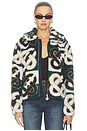 view 2 of 6 Fleece Jacket in Casablanca Monogram