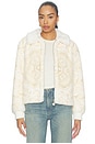 view 2 of 5 CHAQUETA PRINTED FAUX FUR  in CARPET