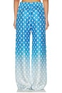 view 4 of 6 Silk Trouser in Gradient Diamond Monogram