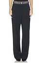 view 1 of 6 Wool Tailored Trouser in Black