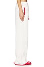 view 2 of 6 Waffle Track Pant in White