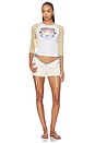 view 4 of 4 Baseball Tee in White
