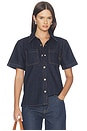 view 1 of 5 Denim Shirt in Indigo