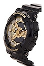 view 3 of 4 Watch in Black & Gold