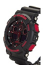 view 4 of 4 MONTRE in Black & Red