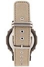 view 2 of 4 True Cotton And Food Textile Series Watch in Cloth Brown