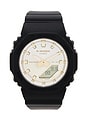 view 1 of 4 GMAP2100 Sunset Glow Watch in Black & Gold