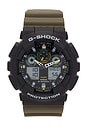 view 1 of 4 GA100 Utility Series Watch in Black & Beige