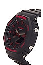 view 3 of 4 Watch in Black & Red