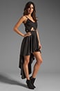view 3 of 5 Dahlia Formal Cut Out Dress in Black