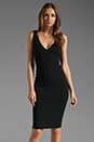 view 1 of 6 Robe V Profond in Noir