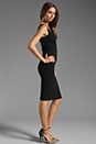 view 3 of 6 Robe V Profond in Noir