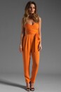 view 2 of 5 Strapless Jumpsuit in Guava